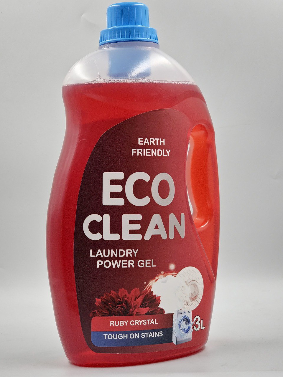 ECO CLEAN Ruby Crystal Laundry Power Gel 3L Dubai UAE Vileson